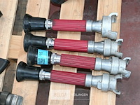 4 x straalpijp