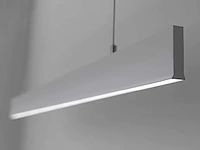 4 x sub minimal up/down pendel armatuur zilver grijs - afbeelding 1 van  9