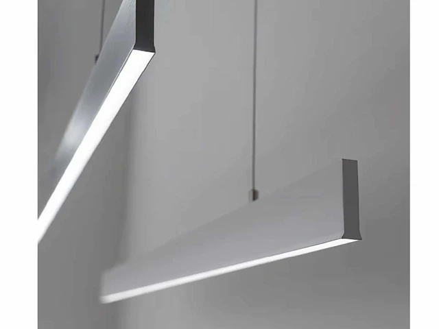 4 x sub minimal up/down pendel armatuur zilver grijs - afbeelding 2 van  9