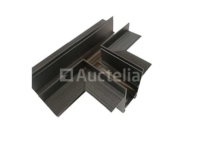4 x t-connector voor inbouw magnetische rail – 48v – horizontaal - afbeelding 3 van  4