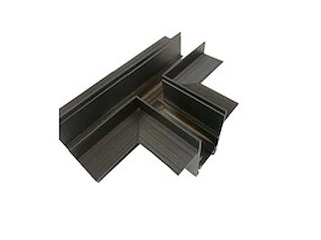 4 x t-connector voor inbouw magnetische rail – 48v – horizontaal - afbeelding 1 van  5
