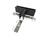 4 x t-connector voor opbouw magnetische rail – 48v – horizontaal - afbeelding 2 van  4