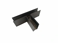 4 x t-connector voor opbouw magnetische rail – 48v – horizontaal