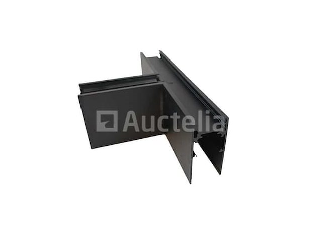 4 x t-connectoren voor blootgestelde magnetische rails – 20 mm – horizontaal - afbeelding 3 van  4