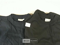 4 x t-shirt xxxl 2xblauw + 2xzwart - afbeelding 3 van  3