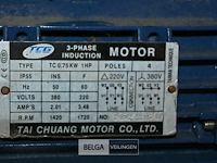 4 x tcg driefasige inductiemotoren - afbeelding 5 van  7