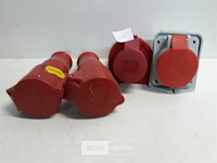 4 x tegenstekker ce 4p 16a - afbeelding 3 van  3