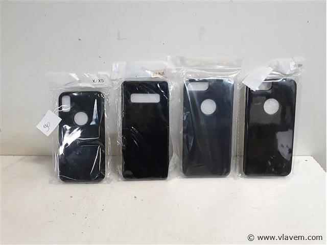 4 x telefoonhoesje mix - afbeelding 1 van  2