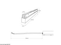 4 x transformator voor magnetische rail – 48v – 100w – zwart - afbeelding 6 van  6