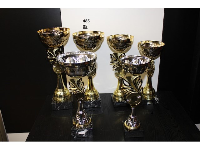 4 x trofee - afbeelding 1 van  2