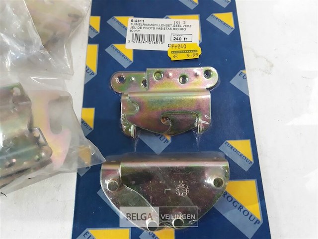4 x tuimelraam spillenset 80 mm - afbeelding 3 van  3