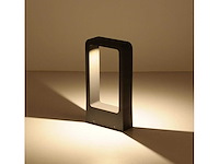 4 x tuinlamp – 40 cm –7w led – 3000k warm wit – ip54 – sla-01 - afbeelding 1 van  5