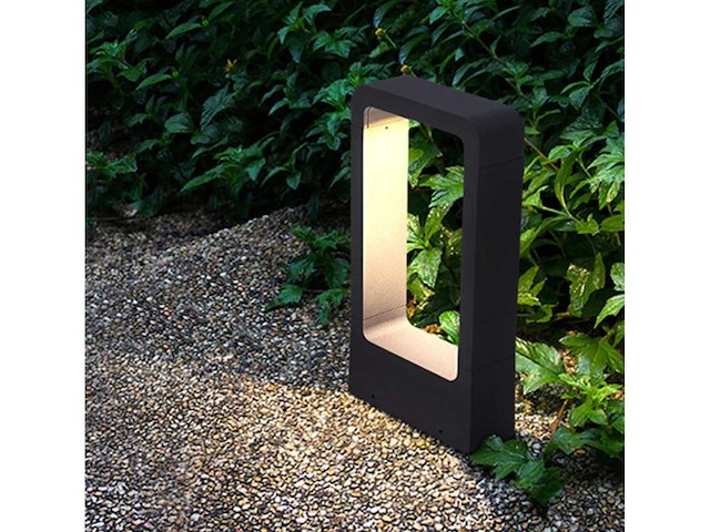 4 x tuinlamp – 40 cm –7w led – 3000k warm wit – ip54 – sla-01 - afbeelding 4 van  5