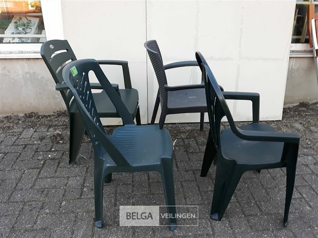 4 x tuinstoel pvc 4 verschillende - afbeelding 3 van  3