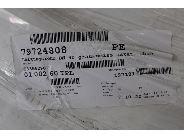 4 x uniflexplus+ flexibele slang ø90mm l=50m - afbeelding 3 van  3