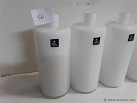 4 x vaas wit 18 cm - afbeelding 2 van  2
