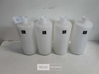 4 x vaas wit 18 cm - afbeelding 1 van  3