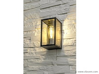 4 x venezia buiten hanglamp zwart - afbeelding 4 van  6