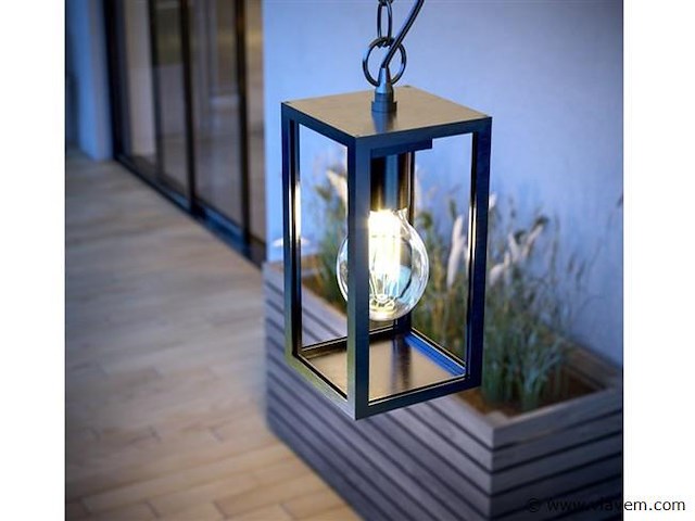 4 x venezia buiten hanglamp zwart - afbeelding 6 van  6