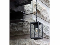 4 x venezia buiten hanglamp zwart - afbeelding 3 van  9