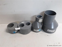 4 x verloop mix pvc lijmverbinding
