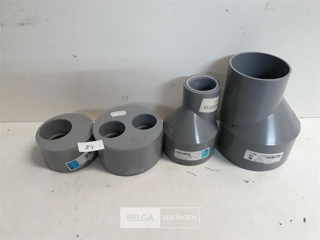 4 x verloop mix pvc lijmverbinding - afbeelding 1 van  3