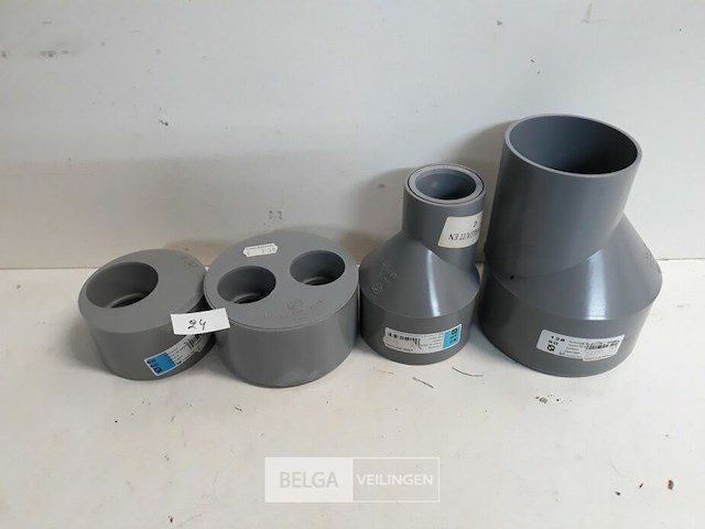 4 x verloop mix pvc lijmverbinding - afbeelding 2 van  3