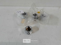 4 x verloopring chrome 1/2m-3/4f - afbeelding 1 van  3