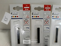 4 x vervangmes voor glaskrabber 50mm - afbeelding 3 van  3