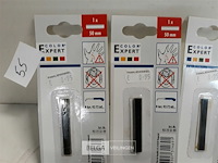 4 x vervangmes voor glaskrabber 50mm - afbeelding 3 van  3