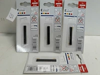 4 x vervangmes voor glaskrabber 50mm
