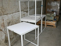 4 x vierkante tafel - afbeelding 1 van  4