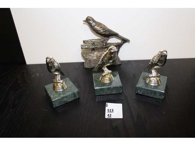 4 x vinktrofee - afbeelding 1 van  1