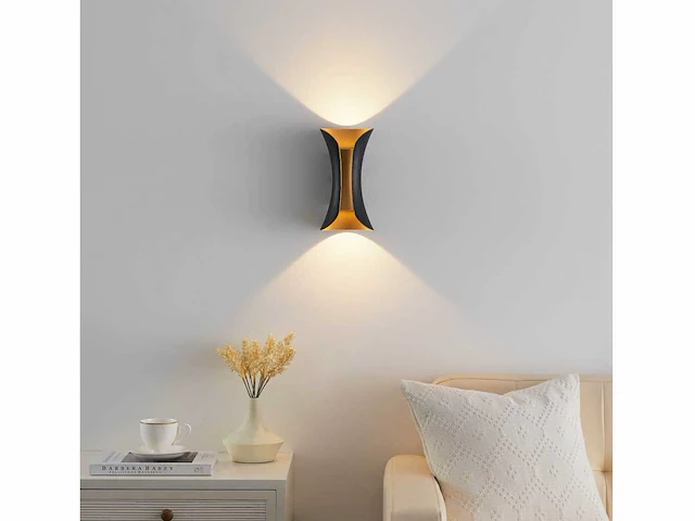 4 x viva wand design armaturen goud zwart - afbeelding 5 van  7