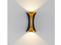 4 x viva wand design armaturen goud zwart - afbeelding 4 van  7