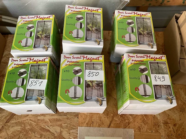 4 x vliegen gordijn voor deur - afbeelding 1 van  7