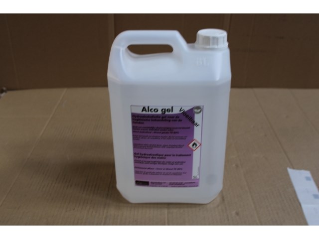 4 x vloeibare alcoholgel (5l) - afbeelding 1 van  2