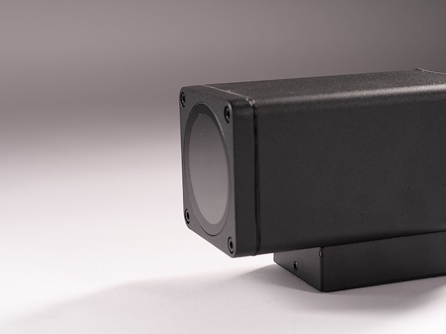 4 x wandlamp rechthoekig gu10 fitting zand zwart waterdicht - afbeelding 4 van  6