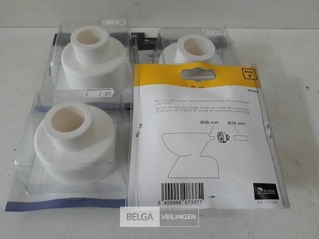 4 x wc verbinder 48 naar 28 mm - afbeelding 1 van  3