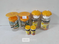 4 x wespenval pvc 2 modellen + 2 x lokpoeder 30 grram - afbeelding 2 van  3