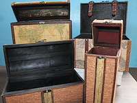 4 x wijn sierkistje - afbeelding 1 van  3