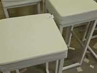 4 x witte kruk