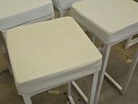 4 x witte kruk