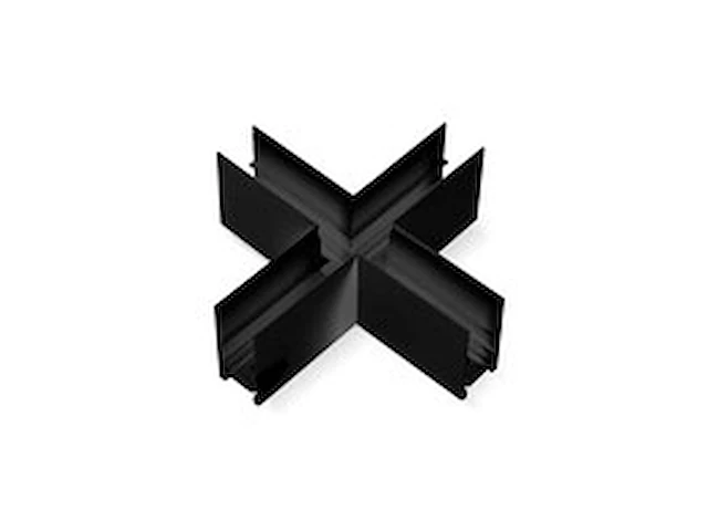 4 x x-connector voor opbouw magnetische rail – 48v – horizontaal - afbeelding 1 van  5