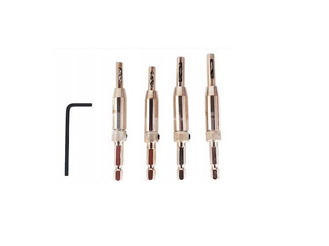 4 zelfcentrerende bits voor falon tech scharnieren - afbeelding 2 van  2