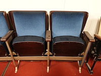4-zit vintage theaterstoel - afbeelding 2 van  9