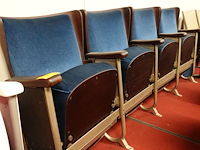 4-zit vintage theaterstoel - afbeelding 4 van  9
