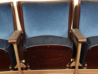 4-zit vintage theaterstoel - afbeelding 6 van  9