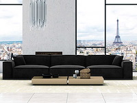 4-zits bank - antracietstof - afbeelding 1 van  9