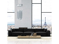 4-zits bank - antracietstof - afbeelding 2 van  9